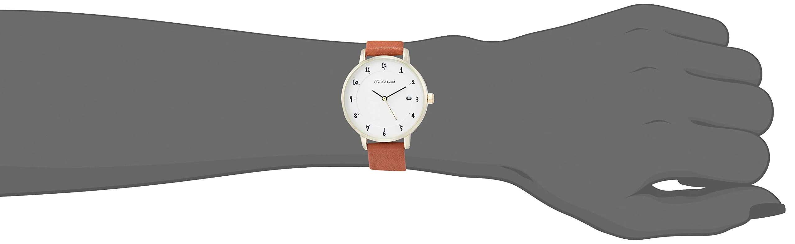 FIELDWORK ST232-2 Women's Analog Leather Watch - Image 2