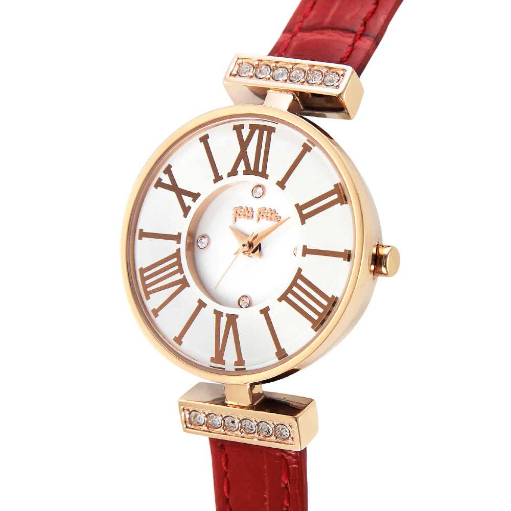 FOLLI FOLLIE WF13B014SSWRE Elegant Design Stylish Stainless Steel Water Resistant Fashionable Timepiece - Image 2