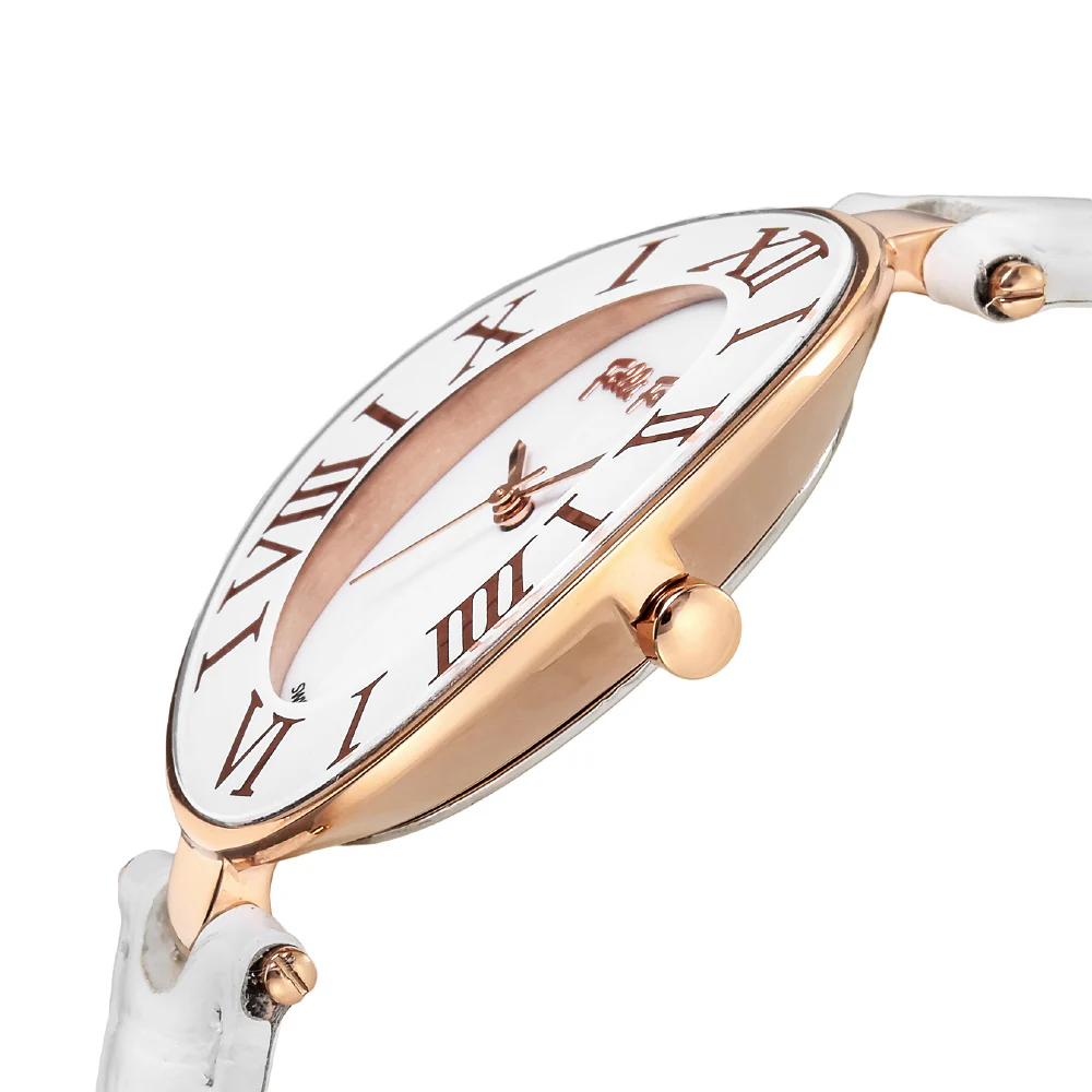 FOLLI FOLLIE WF14R025SPSWH Elegant Women's Watch with White Dial Stylish Design Durable Stainless Steel Band