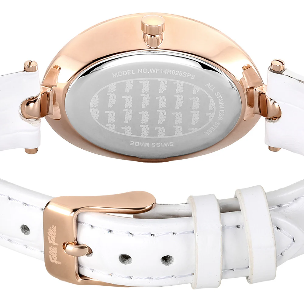 FOLLI FOLLIE WF14R025SPSWH Elegant Women's Watch with White Dial Stylish Design Durable Stainless Steel Band - Image 2
