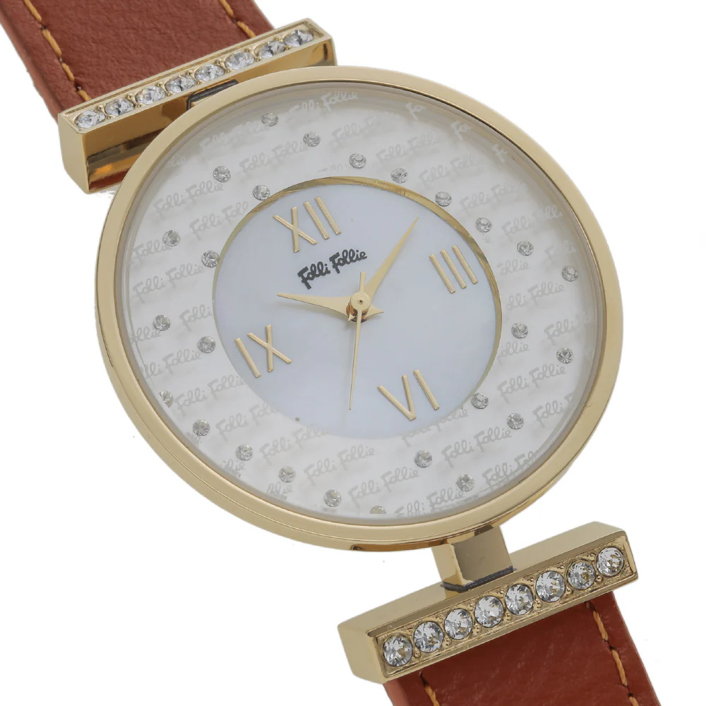 FOLLI FOLLIE WF6C046SPSOR Elegant Design Stylish Timepiece Water Resistant Durable Stainless Steel - Image 2