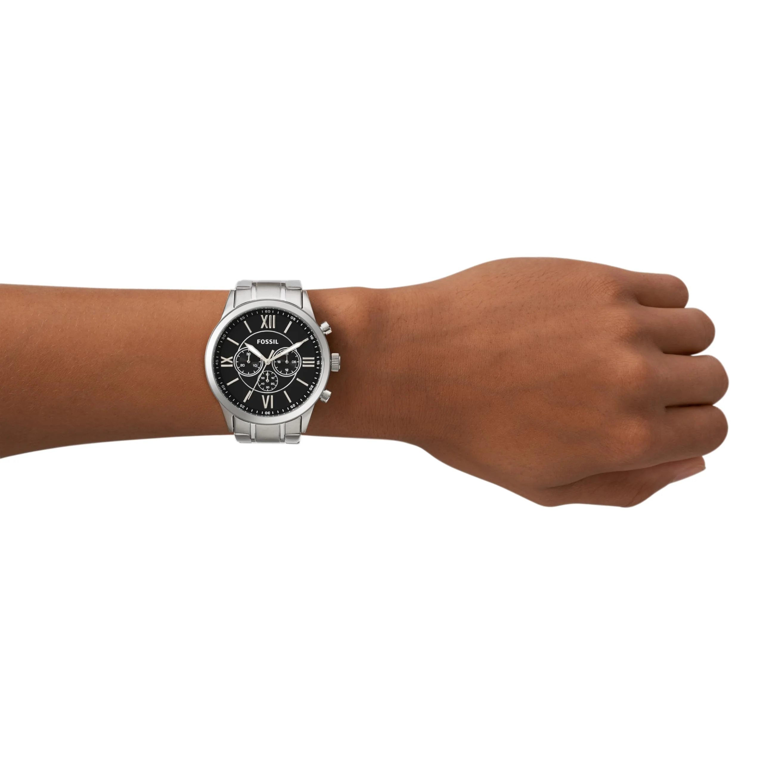 FOSSIL BQ1125IE Men's Quartz Chronograph Stainless Steel Watch - Image 4