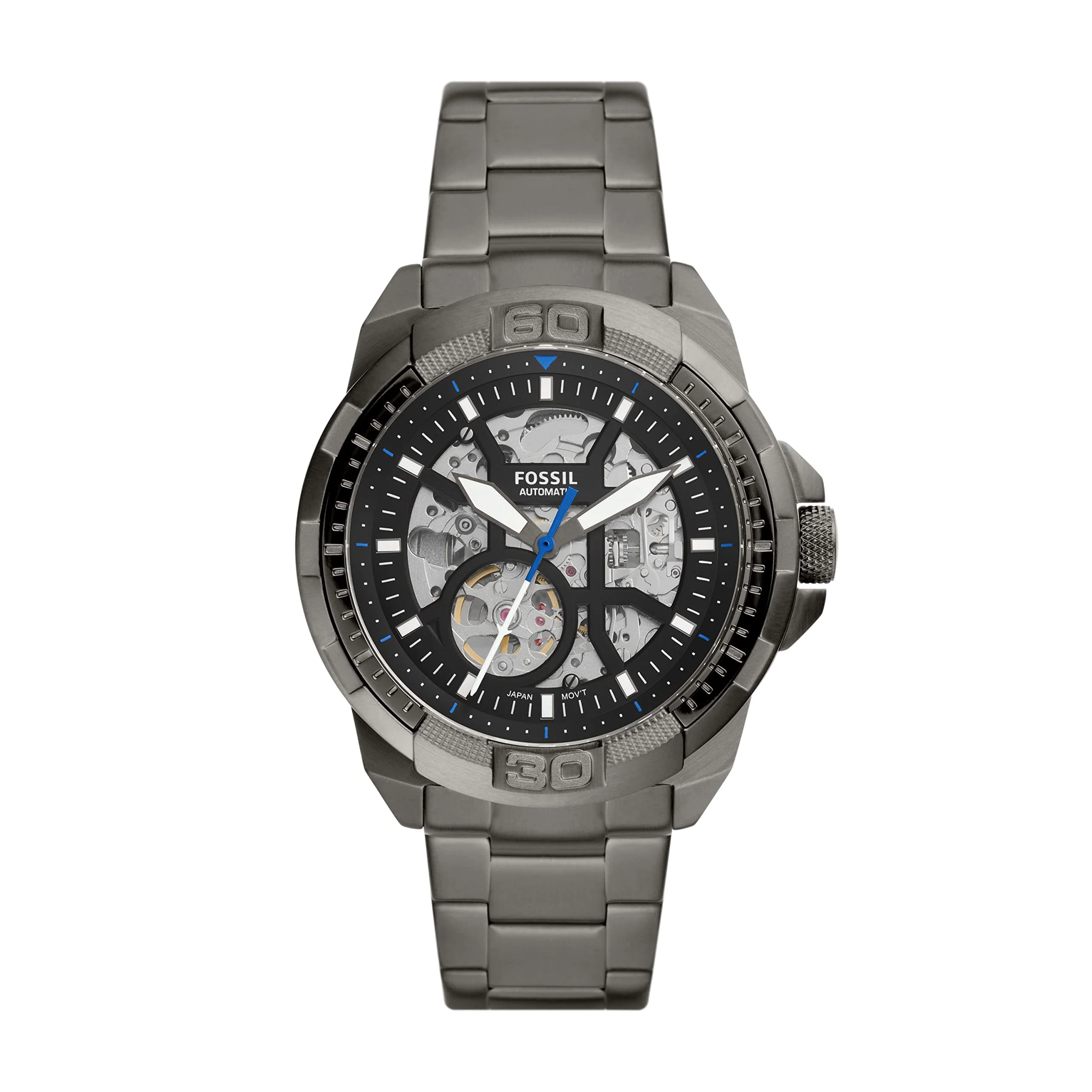 FOSSIL BRONSON ME3218 Automatic Smoke Stainless Steel Watch