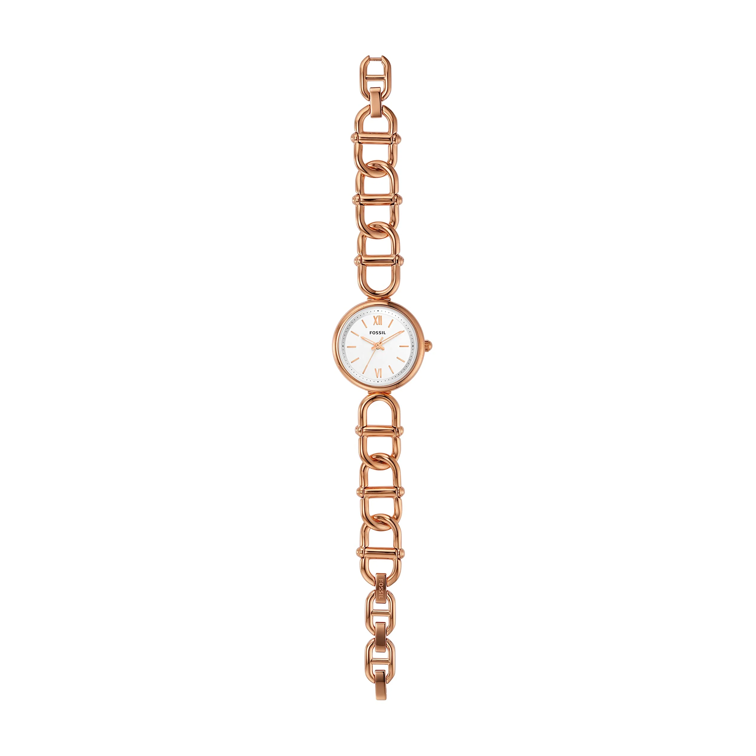 FOSSIL Carlie ES5273 Pink Gold Women's Watch - Image 6