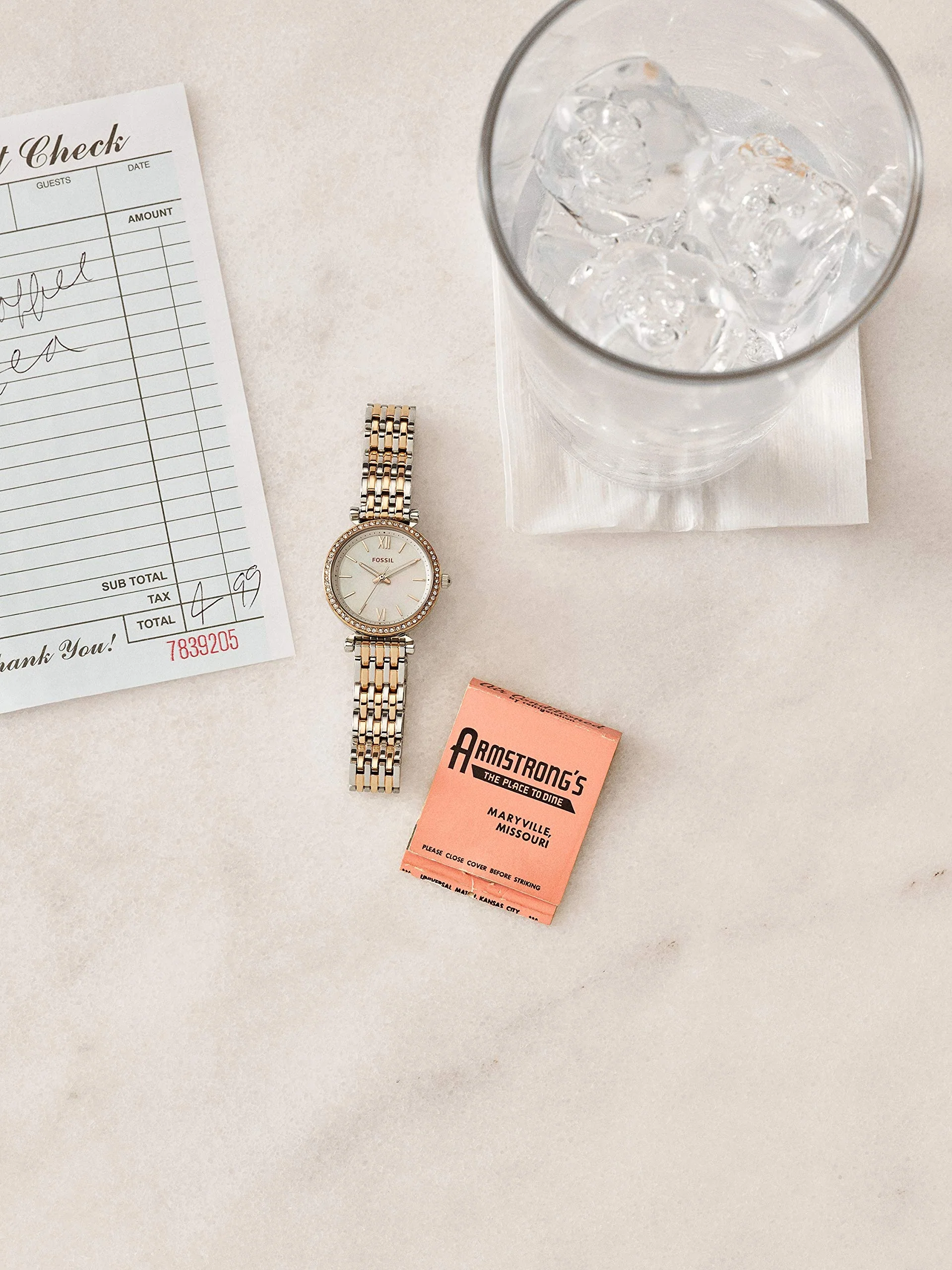 FOSSIL Carlie Mini ES4649 Women's Quartz Watch - Image 3