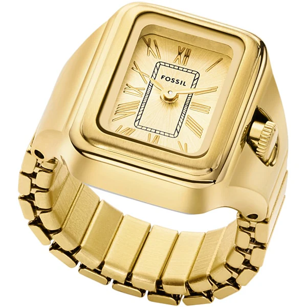 FOSSIL ES5343 Stylish Quartz Watch Ring Water Resistant 2-Hand Design 2-Year Warranty