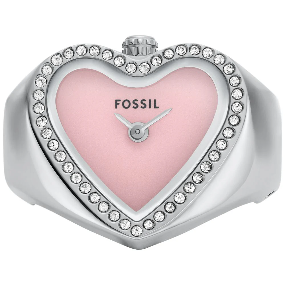 FOSSIL ES5408 Stylish Ring Watch Expansion Silver Elegant Design Durable Stainless Steel Water Resistant - Image 2