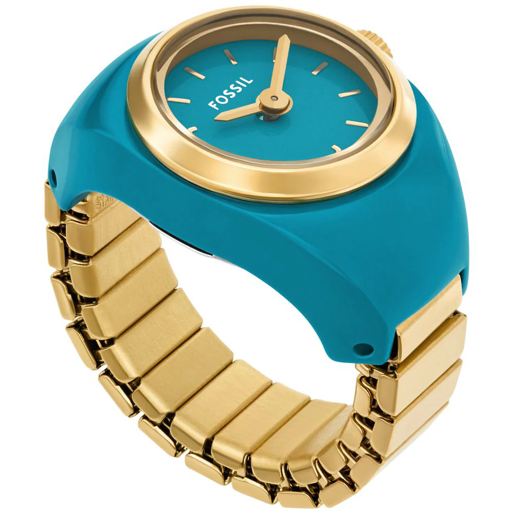 FOSSIL ES5415 Stylish Ring Watch - Elegant Design - Durable Stainless Steel - Water Resistant - Quartz Movement - Image 4