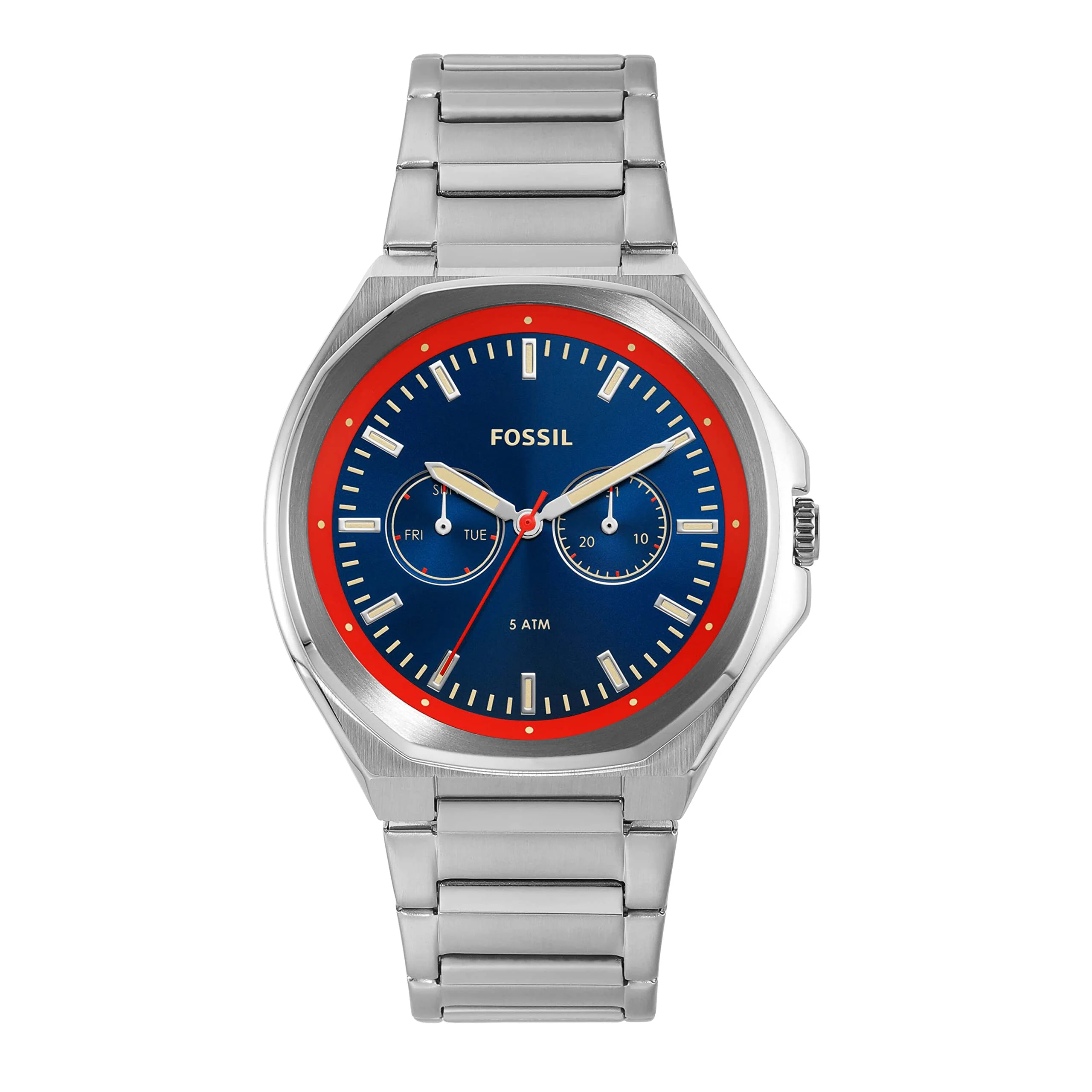 FOSSIL Evanston BQ2774 Multifunction Stainless Steel Watch
