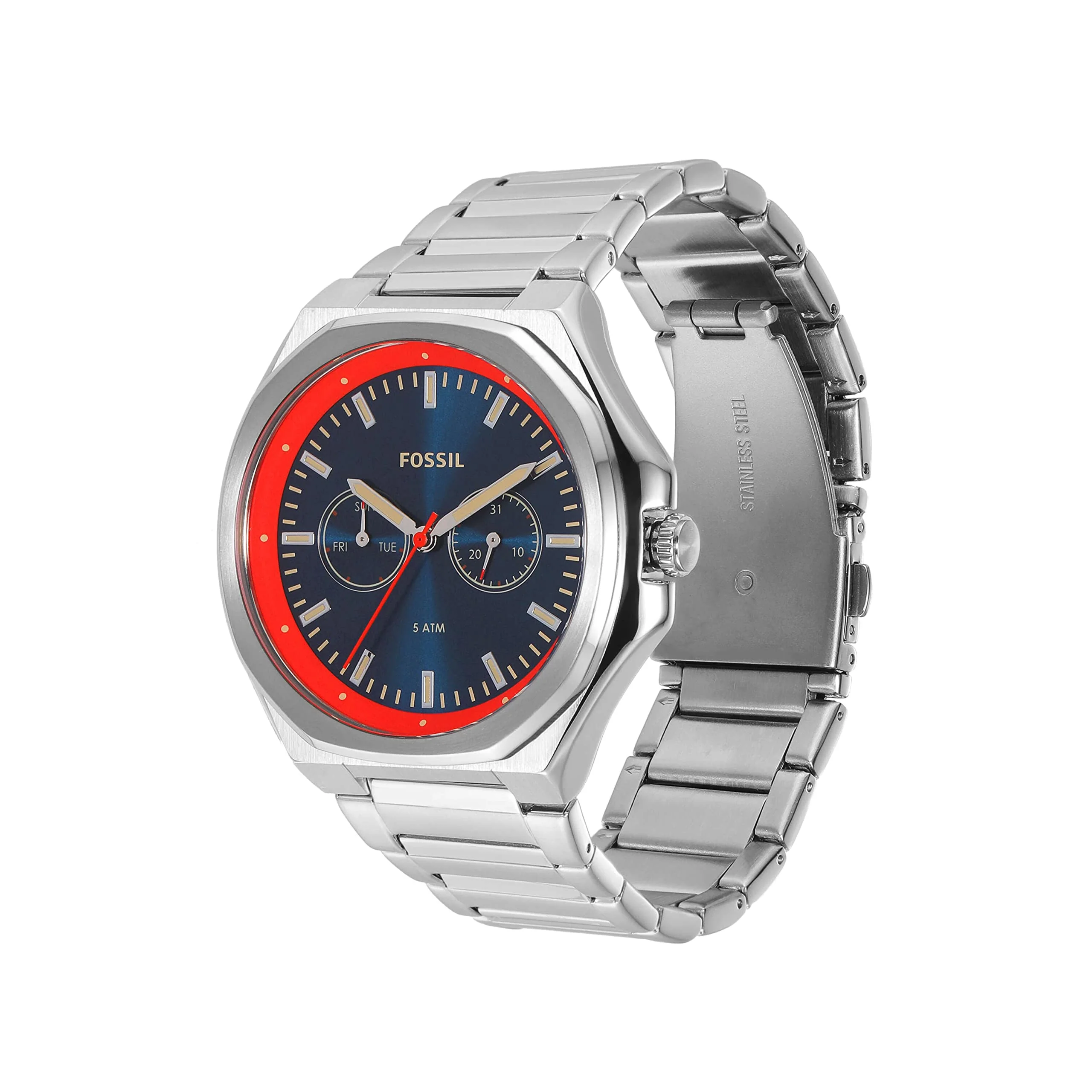 FOSSIL Evanston BQ2774 Multifunction Stainless Steel Watch - Image 2