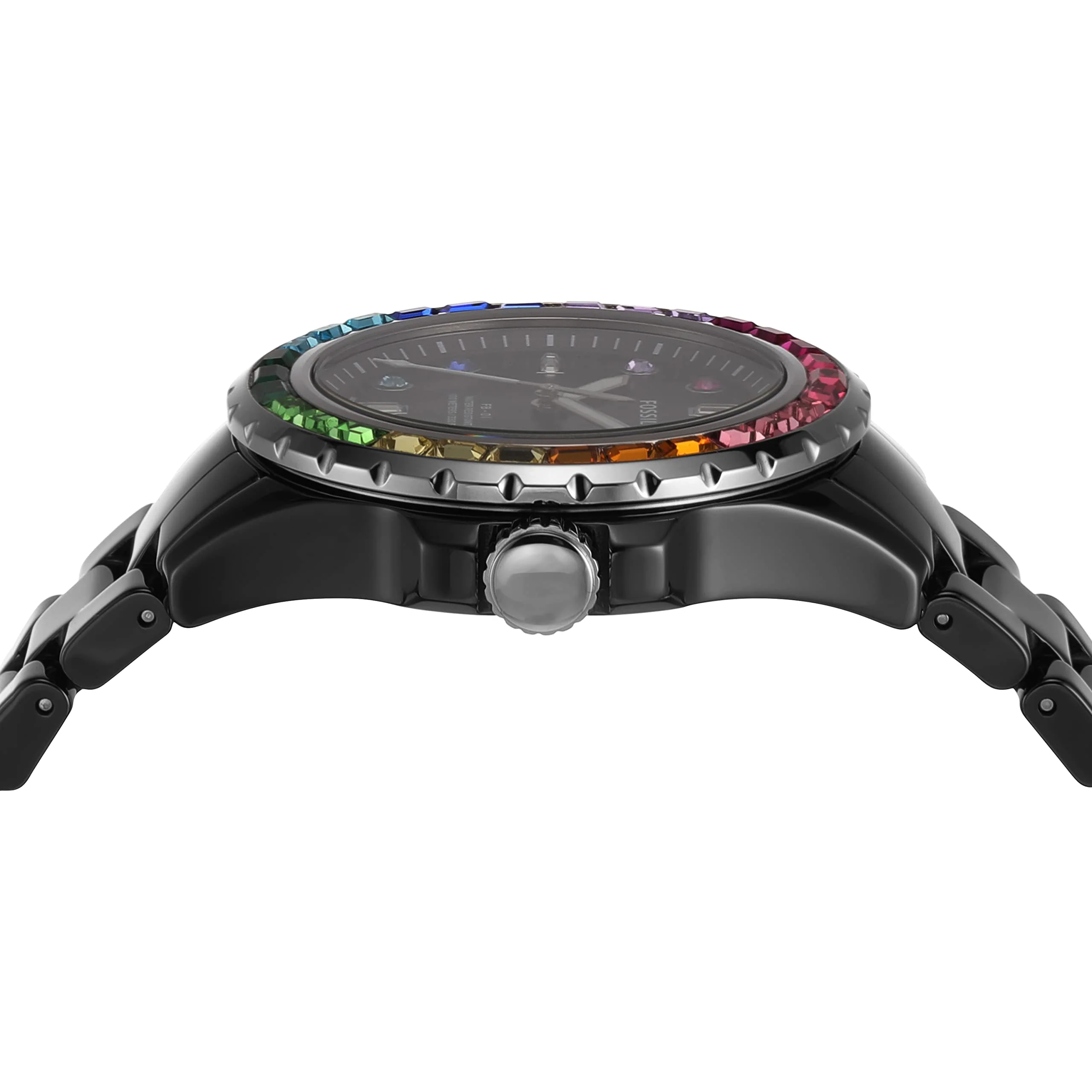 FOSSIL FB-01 CE1130 Black Ceramic Women's Watch - Image 2