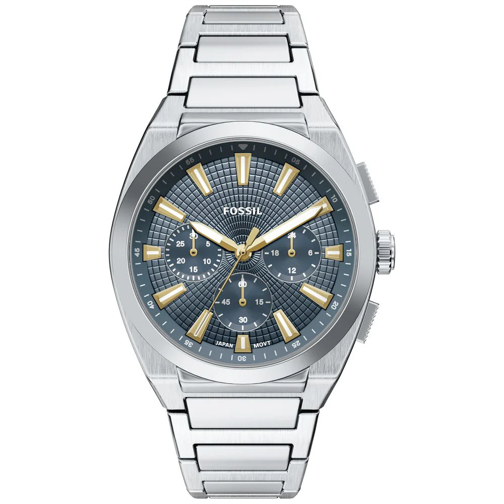 FOSSIL FS6154 Stylish Leather Strap Chronograph Water Resistant Modern Design Classic Elegance