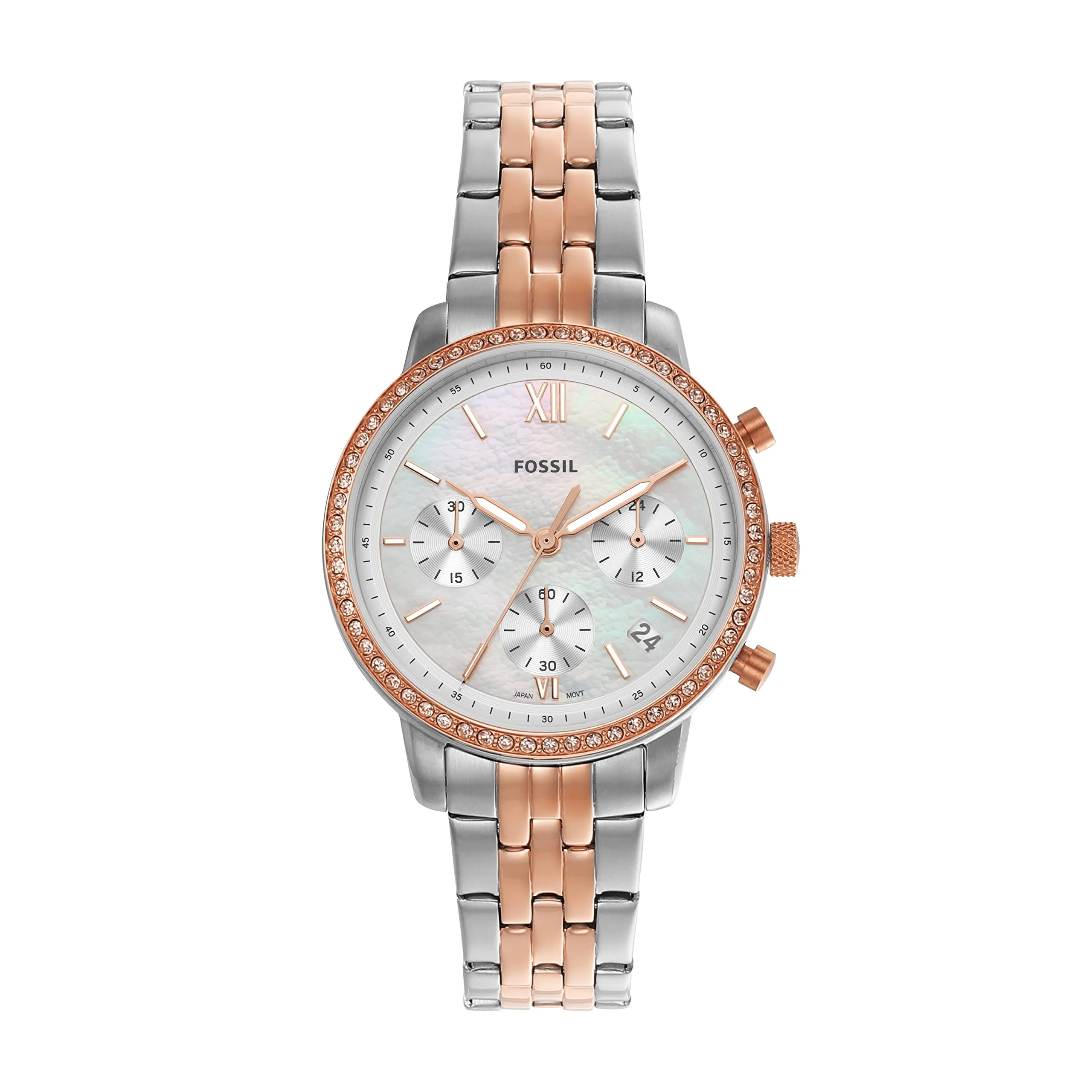FOSSIL NEUTRA ES5279 Chronograph Two-Tone Watch