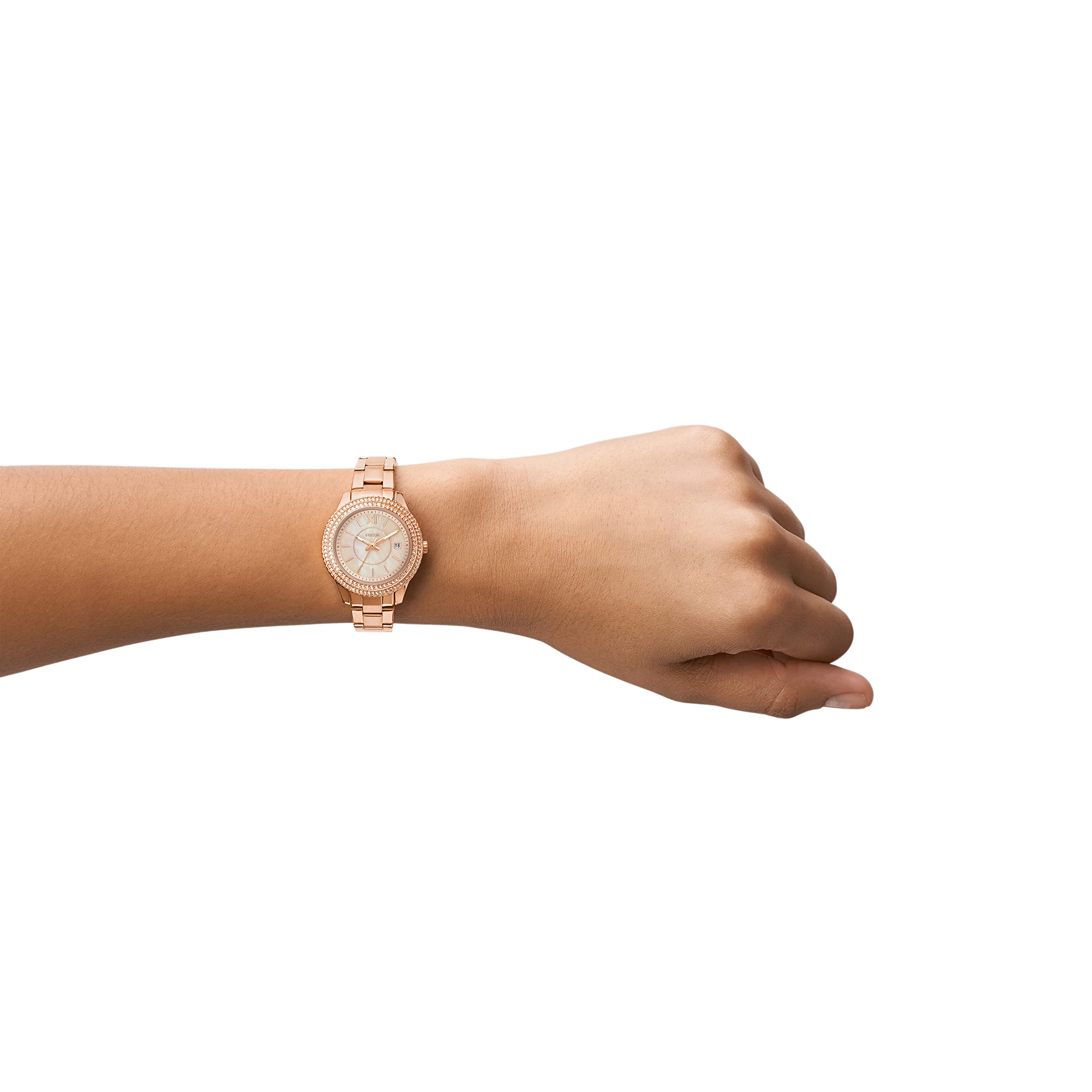 FOSSIL Stella ES5136 Rose Gold Women's Quartz Watch - Image 6