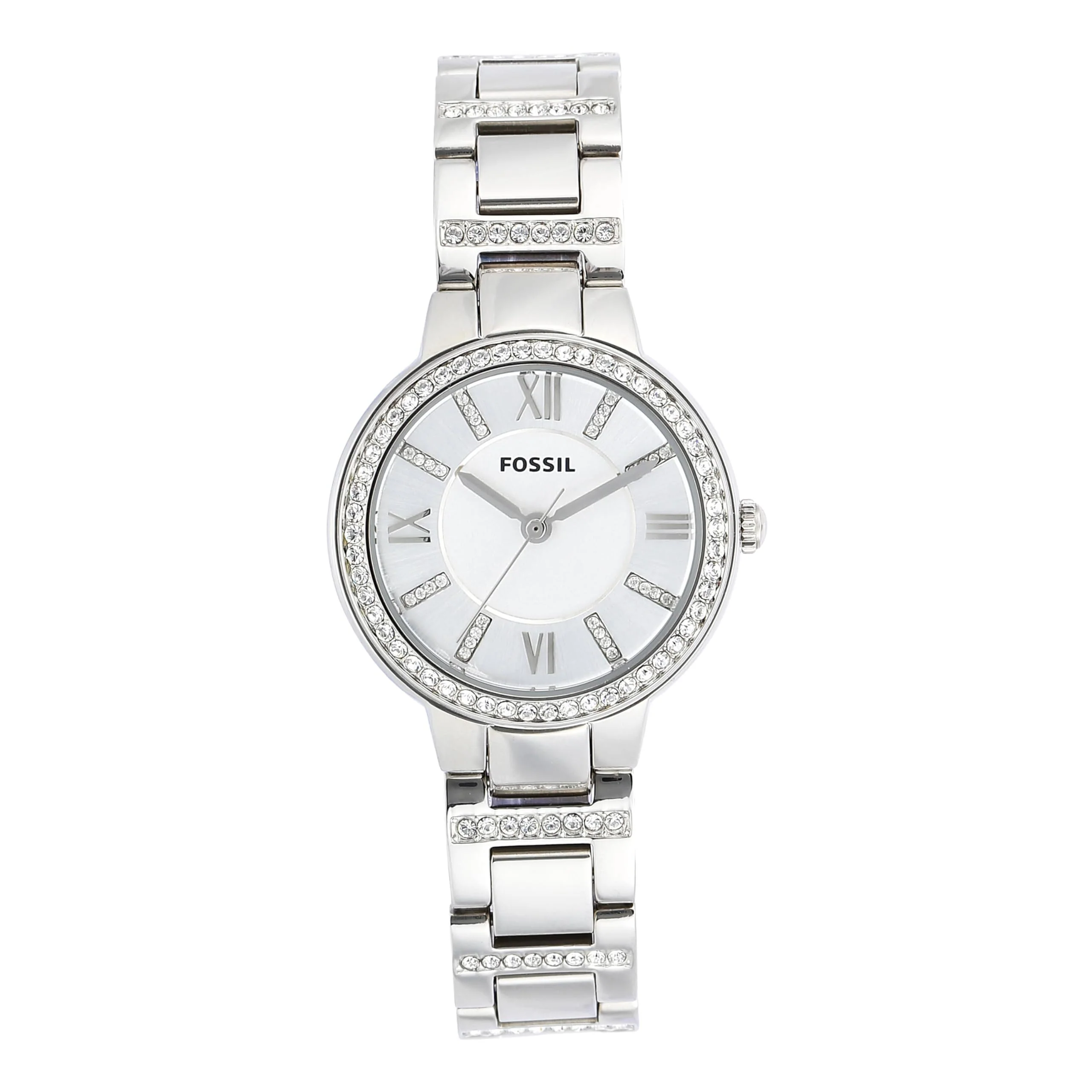 FOSSIL Virginia ES3282 Silver Stainless Steel Women's Watch