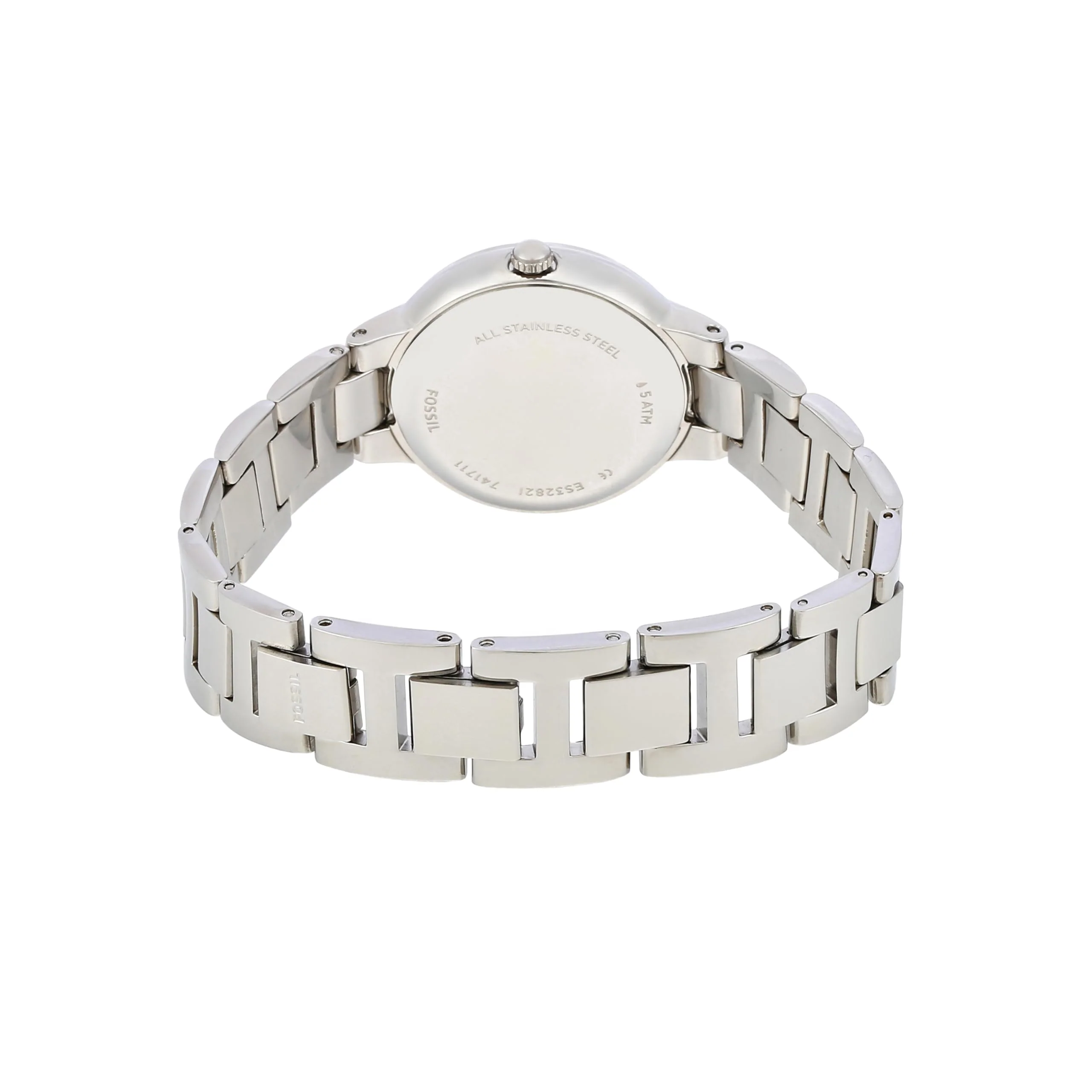 FOSSIL Virginia ES3282 Silver Stainless Steel Women's Watch - Image 3