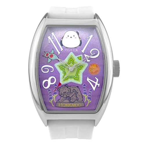 Frank Miura FM06K-HOKKAIDO Stylish Purple Design Unique Hokkaido Local Model Durable Quartz Movement - Image 3