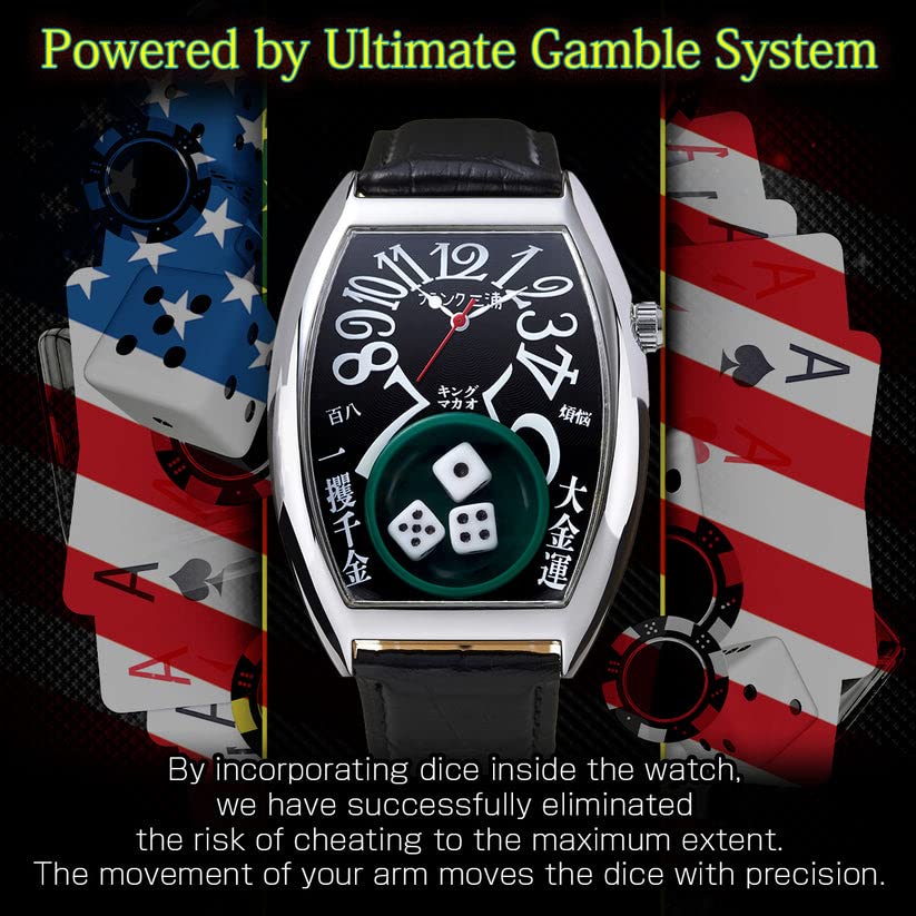 FRANK MIURA FM12-SVBK Macau Gambling Watch - Image 5