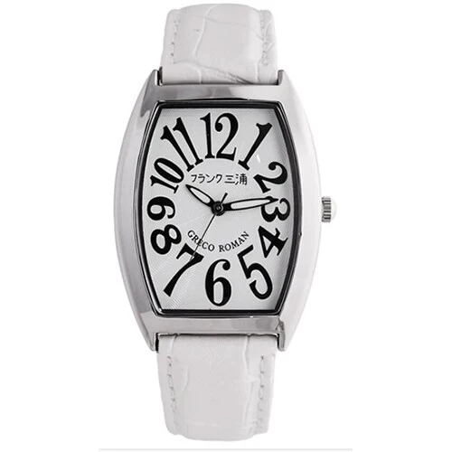 Frank Miura FMT00K-WH Stylish Design Water Resistant Quartz Movement Unique Limited Edition