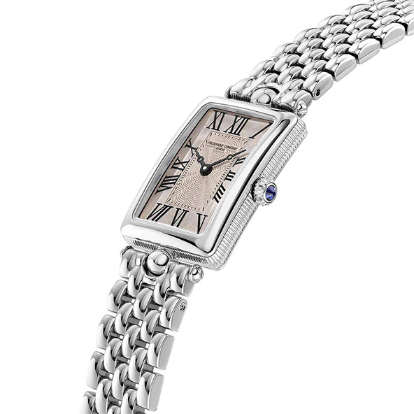 Frederique Constant FC-200MPSAL2AC6B Elegant Swiss Automatic Watch with Blue Dial Leather Strap Date Function - Image 3