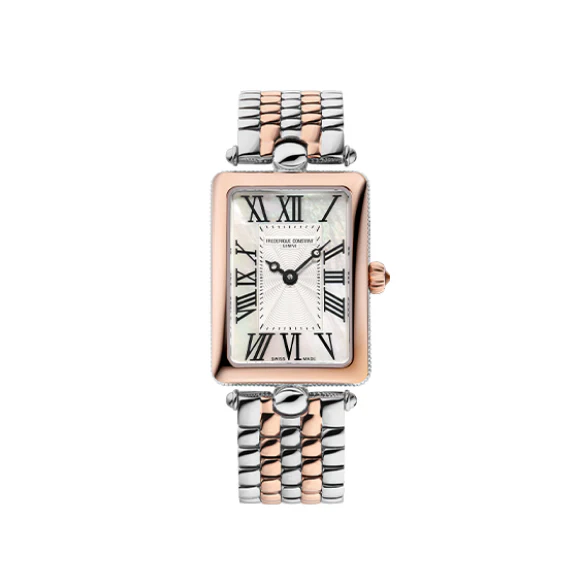 Frederique Constant FC-200MPSAL2AC6B Elegant Swiss Automatic Watch with Blue Dial Leather Strap Date Function - Image 6
