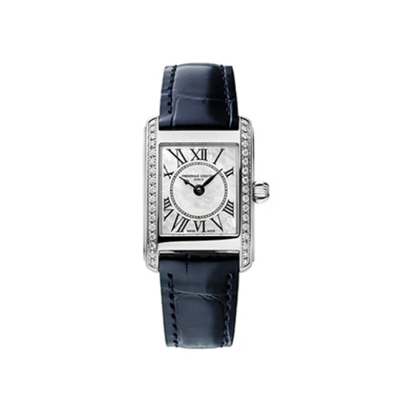 Frederique Constant Ladies Quartz FC-200MPWCD16 21mm Watch - Elegant Design and Precision Timekeeping
