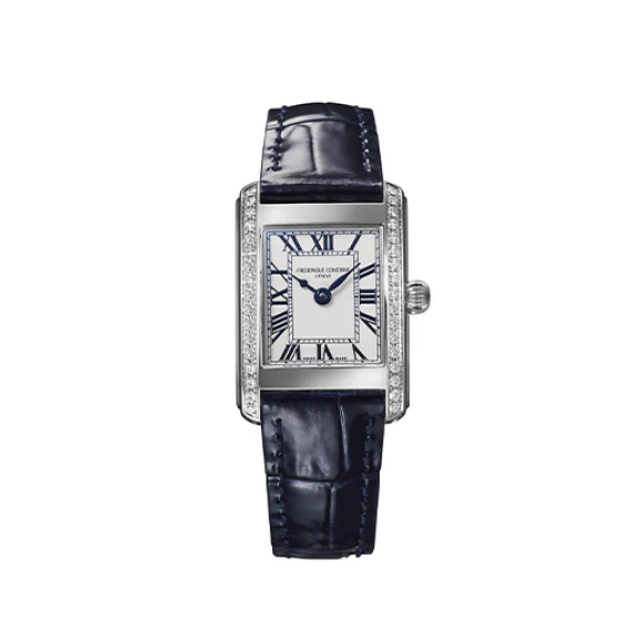 Frederique Constant Ladies Quartz FC-200WN1CD16 21mm Watch - Elegant Design and Precision Timekeeping