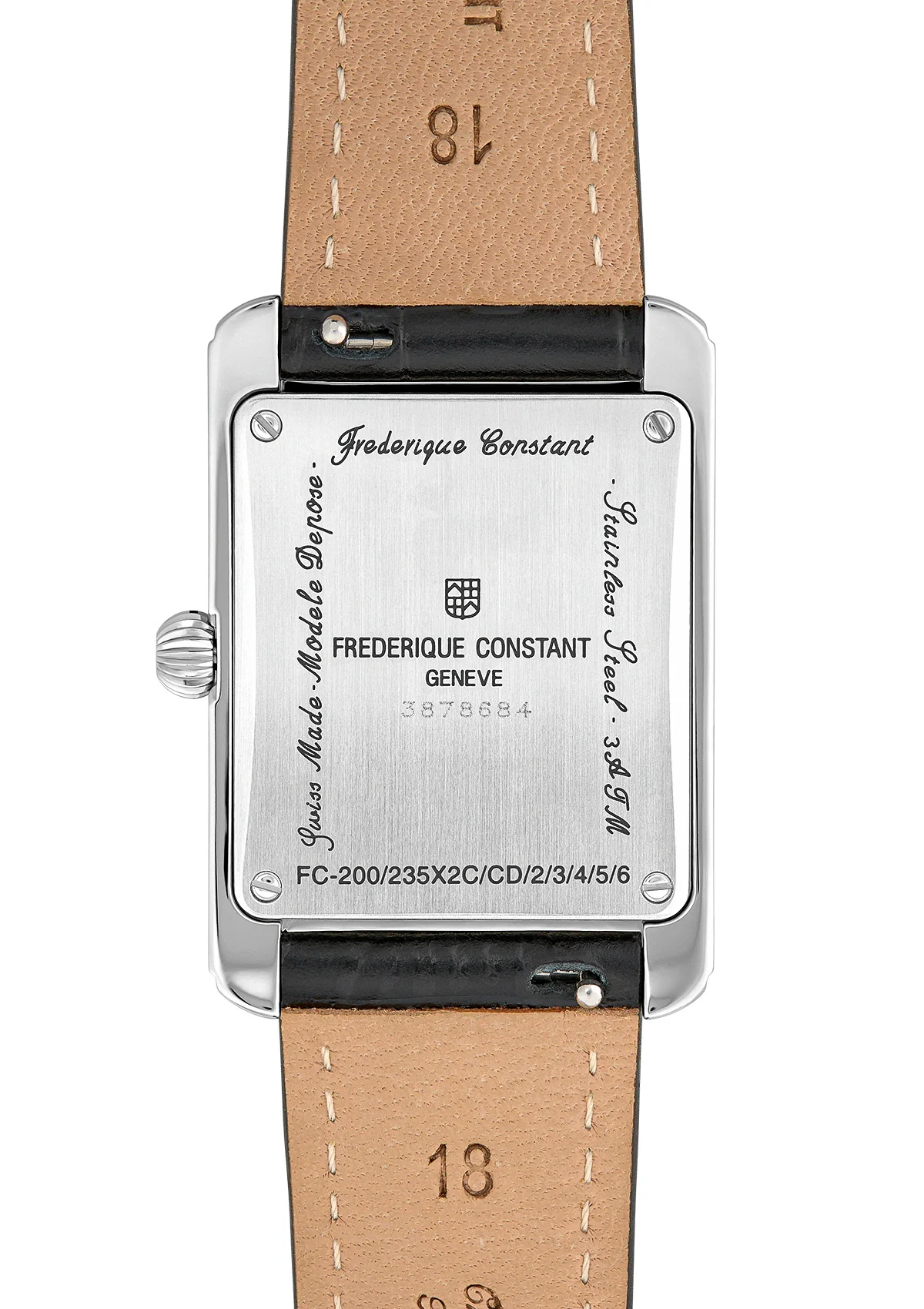 Frederique Constant FC-235S2C6 Elegant Swiss Automatic Watch Classic Design Stainless Steel Case Sapphire Crystal - Image 3