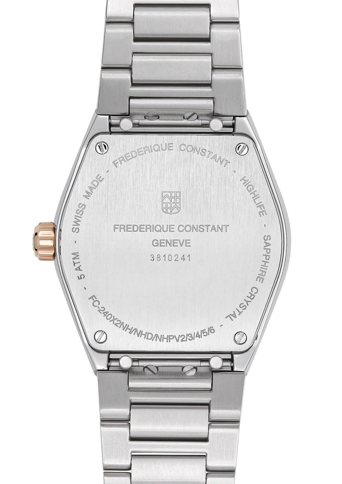 Frederique Constant FC-240MPWD2NH22B Elegant Swiss Automatic Watch with Moonphase and Date Function - Image 3