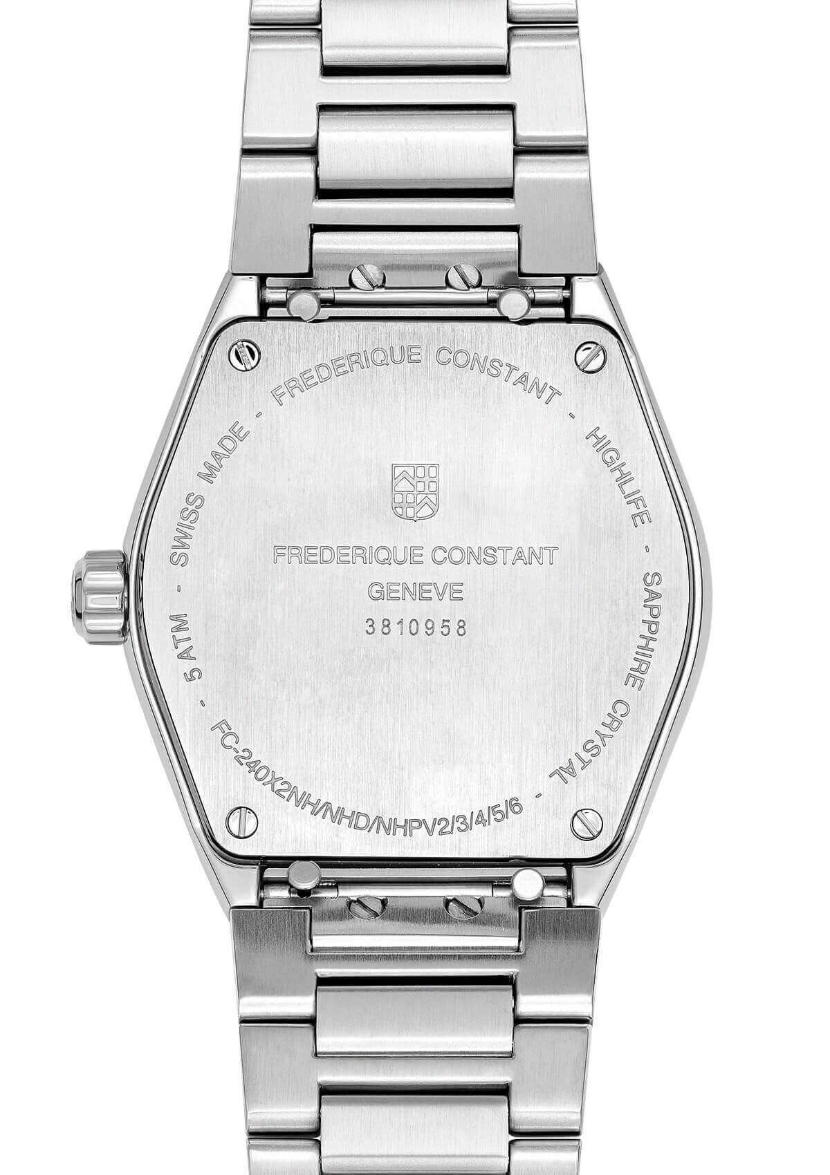 Frederique Constant FC-240ND2NH26B Elegant Swiss Automatic Movement Classic Design Sapphire Crystal - Image 3