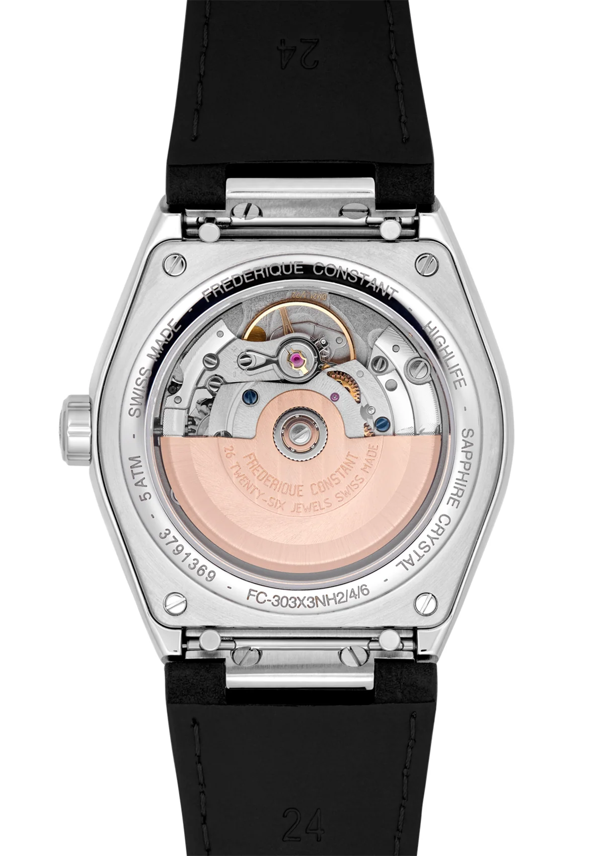 Frederique Constant Classics FC-303BBG3NH6B Automatic 39mm Men's Watch - Image 5