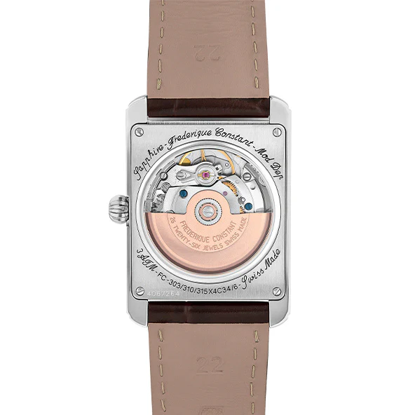 Frederique Constant FC-303SAL4C6 Elegant Swiss Automatic Watch with Blue Dial Stainless Steel Case and Date Function - Image 2