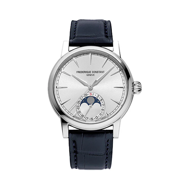 Frederique Constant FC-716S3H9 Swiss Automatic Movement Elegant Design Sapphire Crystal Leather Strap - Image 5