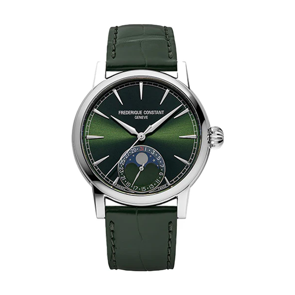 Frederique Constant FC-716S3H9 Swiss Automatic Movement Elegant Design Sapphire Crystal Leather Strap - Image 7