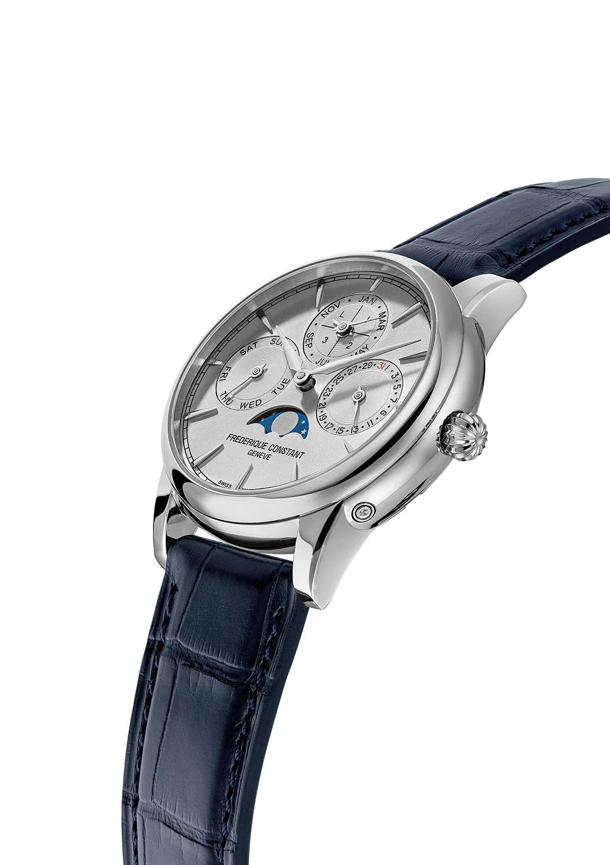 Frederique Constant FC-776S3H6 Elegant Swiss Automatic Watch with Date Function and Sapphire Crystal - Image 3
