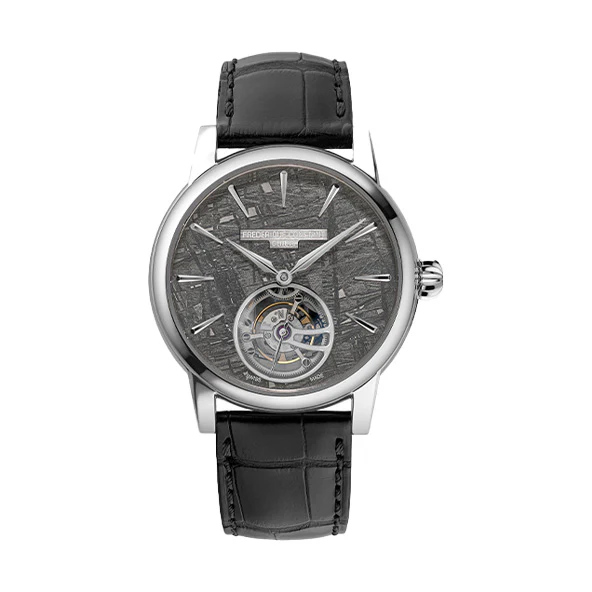 Frederique Constant FC-980AV3H8 Luxury Swiss Automatic Watch with Sapphire Crystal Chronograph and Leather Strap - Image 4