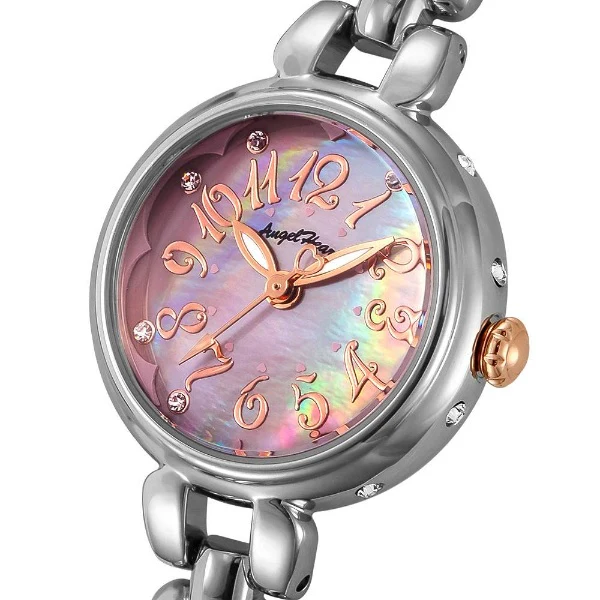 FT24SP Flowery Time Silver Watch 1-Year Warranty Elegant Design Water Resistant Stylish Accessory - Image 2