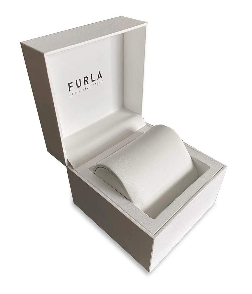 FURLA ESSENTIAL WW00004001L1 Red Round Women's Quartz Watch - Image 4