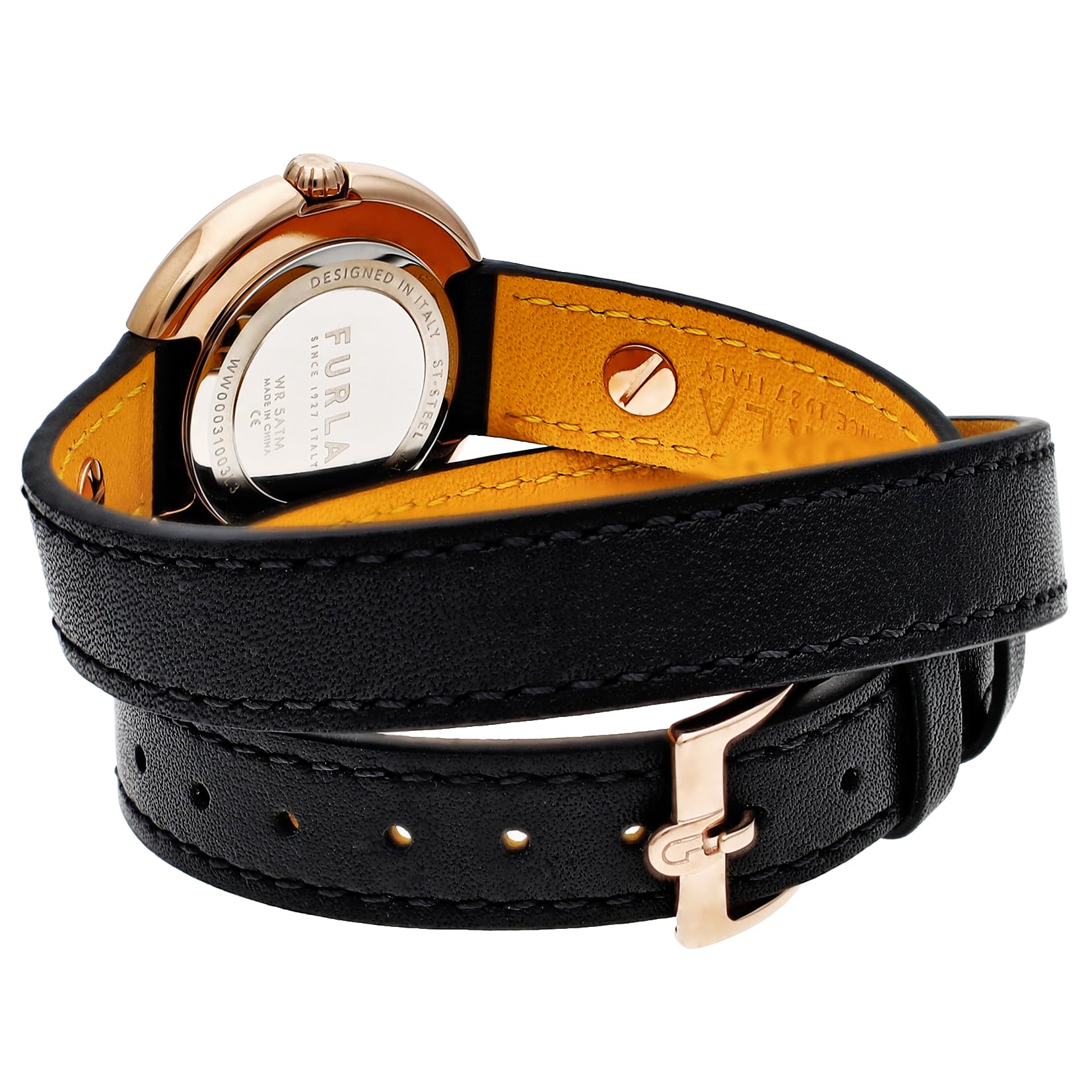 FURLA ICONSHAPE WW00031003L3 Modern Black Women's Quartz Watch - Image 4