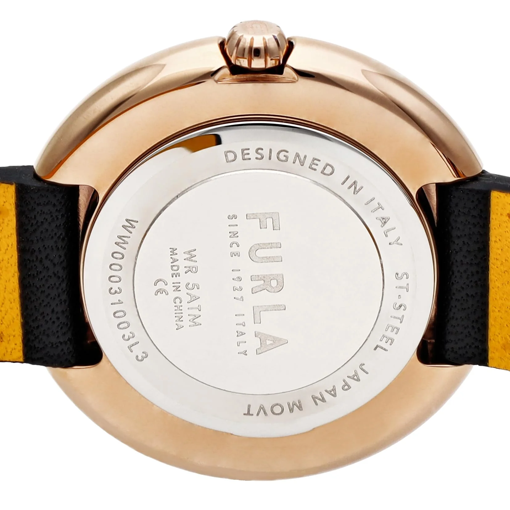 FURLA ICONSHAPE WW00031003L3 Modern Black Women's Quartz Watch - Image 5