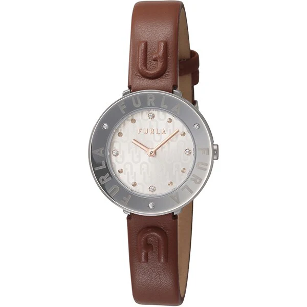FURLA WW00004015L1 Women's Leather Strap Authentic 1-Year Warranty Elegant Design Timeless Style