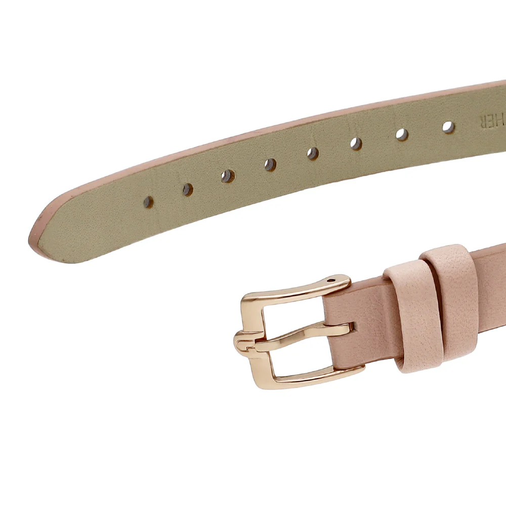FURLA WW00015016L3 Arco Chain Pink Leather Watch 2-Year Warranty Elegant Design Water Resistant Stylish Accessory - Image 6