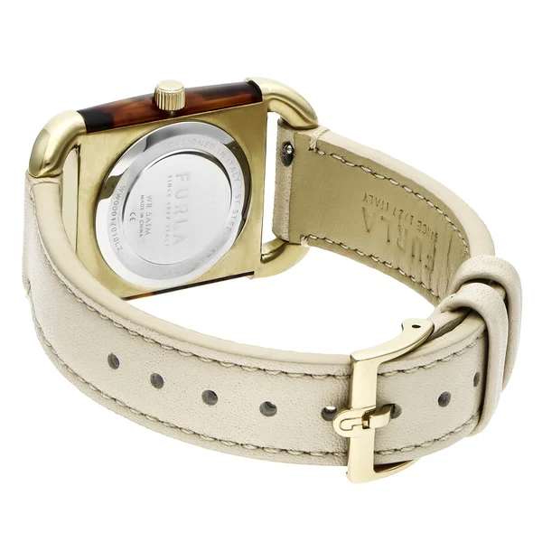 FURLA WW00017010L2 Arco Havana Women's Leather Belt with Premium Quality, Elegant Design, and 1 Year Warranty - Image 5