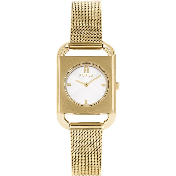 FURLA WW00017013L2 Arco Square Genuine Leather Elegant Design Water-Resistant 1-Year Warranty