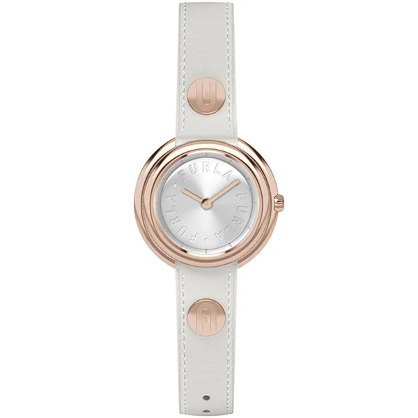FURLA WW00031017L3 Icon Shape Design 2-Year Warranty Elegant White Color Authentic Style