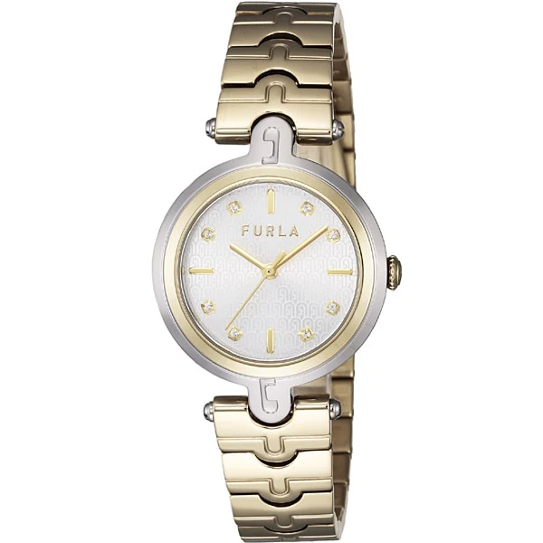 Furla WW00041008L2 Women's Arch Bar Metal Strap Elegant Design Waterproof 1-Year Warranty - Image 3