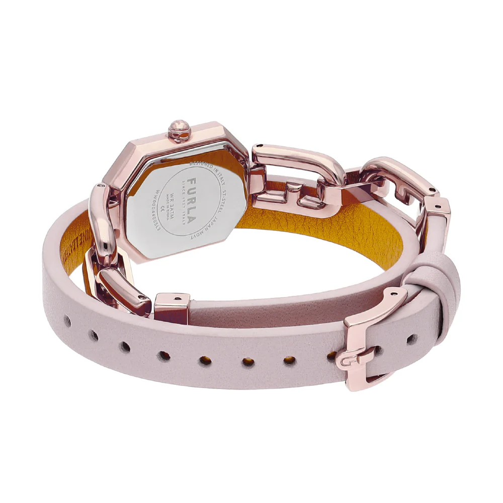Furla WW00044005L3 Octagonal Silver Watch 2-Year Warranty Elegant Design Water-Resistant Stylish Accessory - Image 4