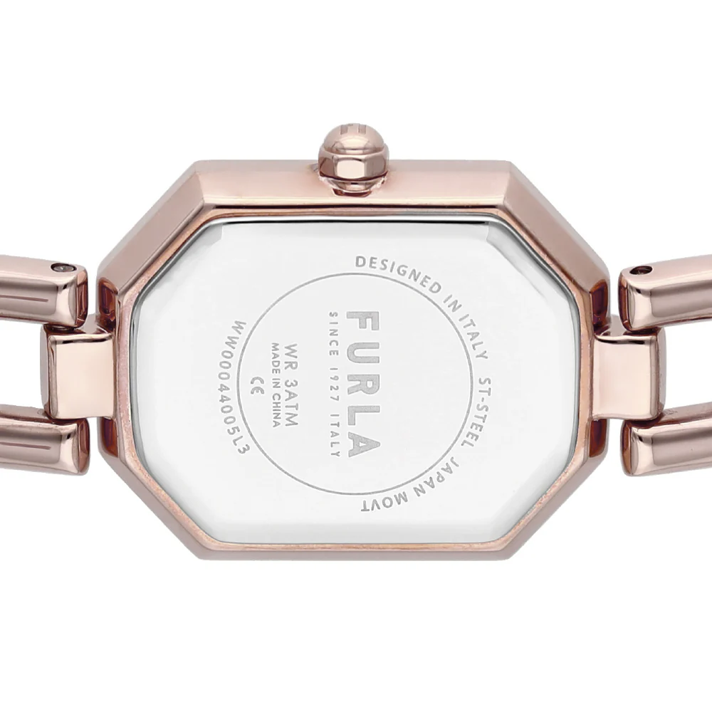 Furla WW00044005L3 Octagonal Silver Watch 2-Year Warranty Elegant Design Water-Resistant Stylish Accessory - Image 5