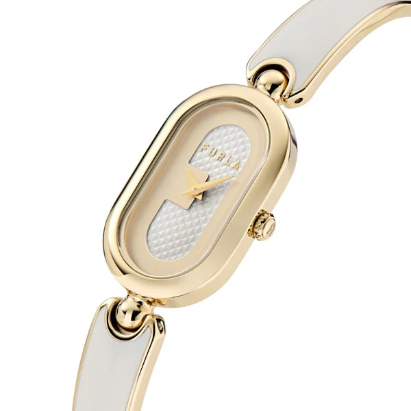 Furla WW00060009L2 Elegant Design Leather Strap Water Resistant Swiss Movement 1-Year Warranty