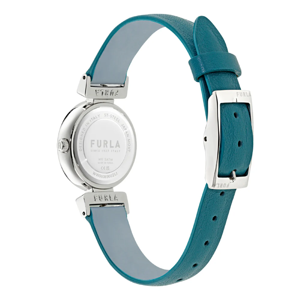 Furla WW00069002L1 Twist Watch 2-Year Warranty Stylish Green Light Blue Elegant Design - Image 4